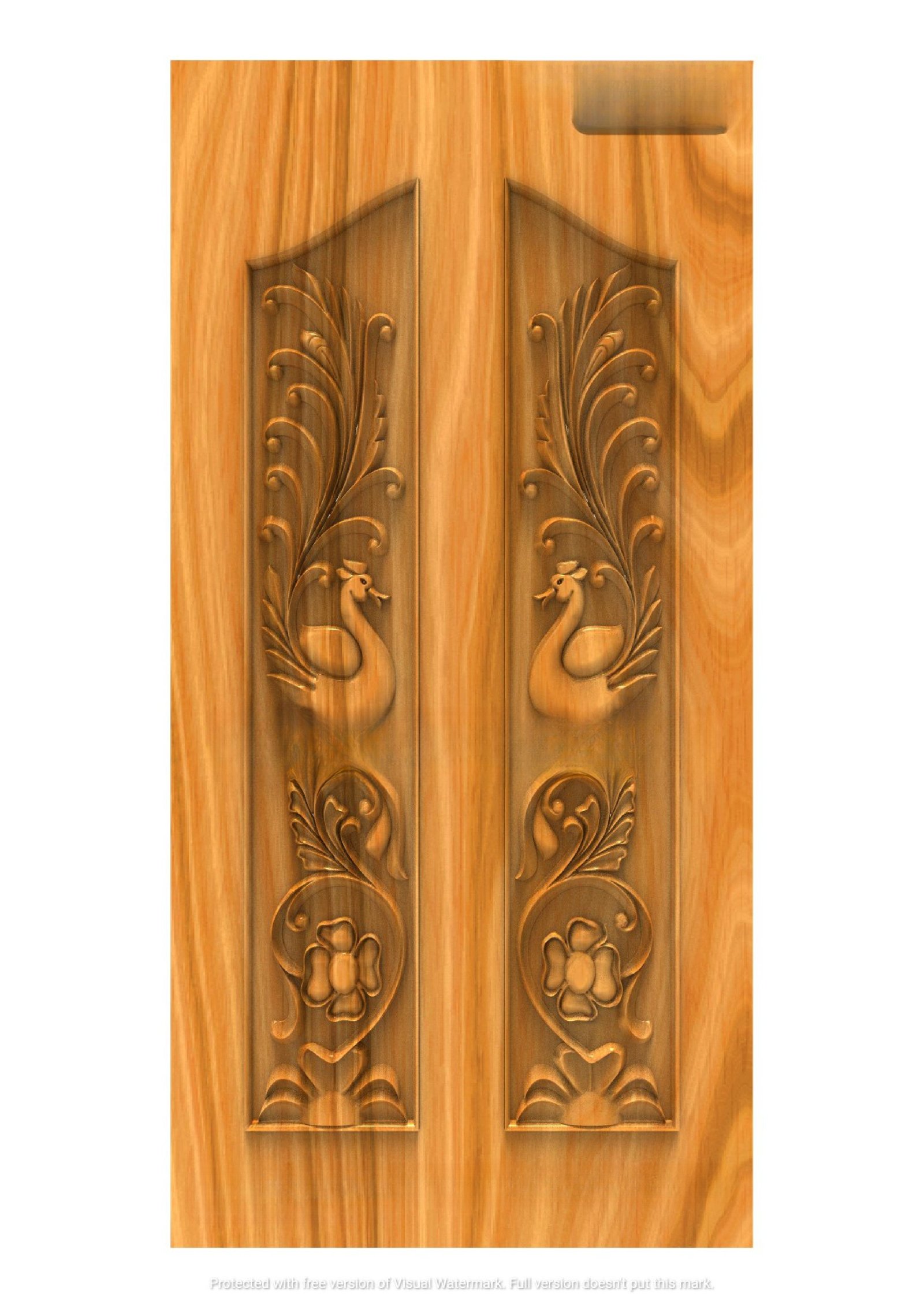 GSK DELITE DOORS - DL-07 Divine Carved Relief CNC Design